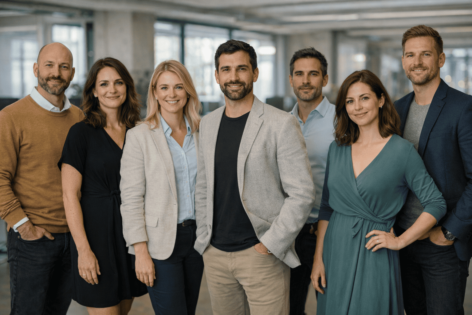 Team working on AI trading platform — Beck Ouravale